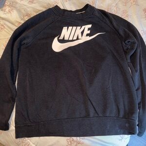 Nike Men's Dark Gray Crewneck Sweater